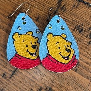 HAND PAINTED Unique Cartoon earrings!!